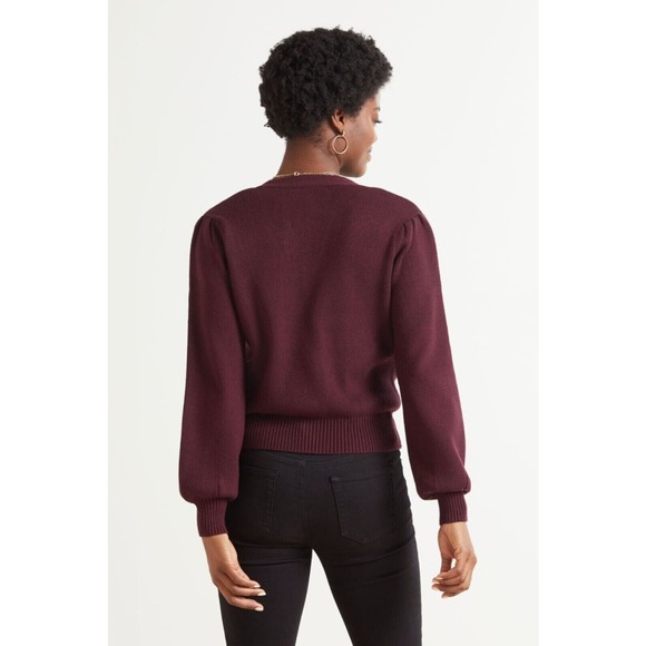 Design History Brielle Puff Cardigan - Picture 3 of 11